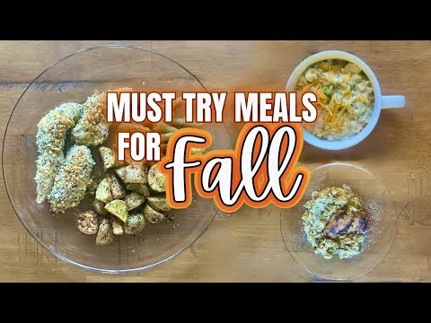 Fall Comfort Meals | Cozy Recipes | What's for Dinner | MEL COOP