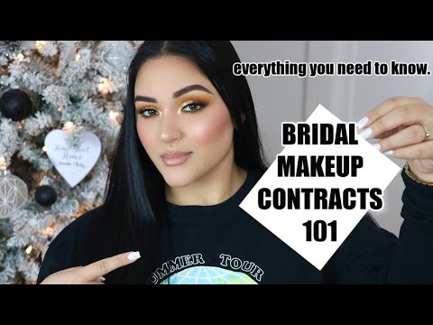 Bridal Makeup Artist Contracts: EVERYTHING YOU NEED TO KNOW!!