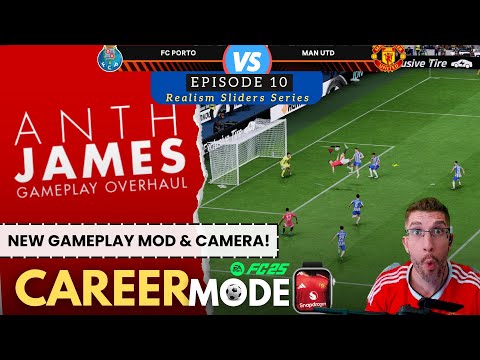 [TTB] #EAFC25 CAREER MODE EP10 - ANTH JAMES GAMEPLAY MOD TEST! - INSANE GOAL BY RASMUS! 😱