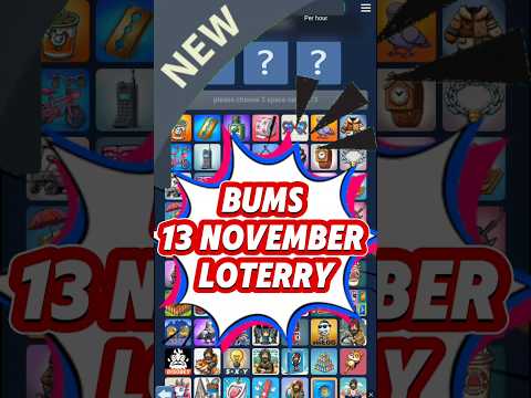 Bums Daily Combo 13 November | Bums Today lottery | Bums lottery Bums Combo #shorts