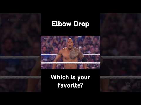 WWE: Elbow Drop (with theatrics)