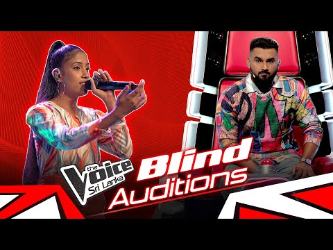 Senithma Rajapaksha | Aye Meri Zohra Zabeen | Blind Auditions | The Voice Sri Lanka