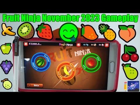 Fruit Ninja November 2023 Gameplay