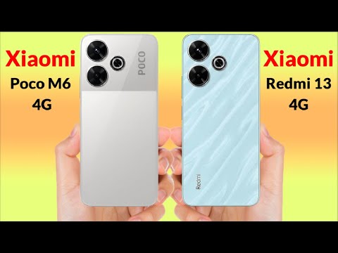 Xiaomi Poco M6 4G vs Xiaomi Redmi 13 4G