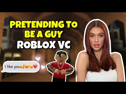 Pretending To Be a Boy in Roblox WITH VOICE CHAT (THEY BELIEVED IT)