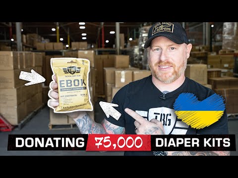 We Donated 75,000 Diaper Kits to Ukraine Refugees