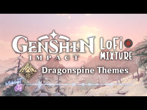 Genshin Impact: Dragonspine Themes Mixture (Moonlight Smile x Fragile Fantasy) | EPIC VIOLIN LOFI