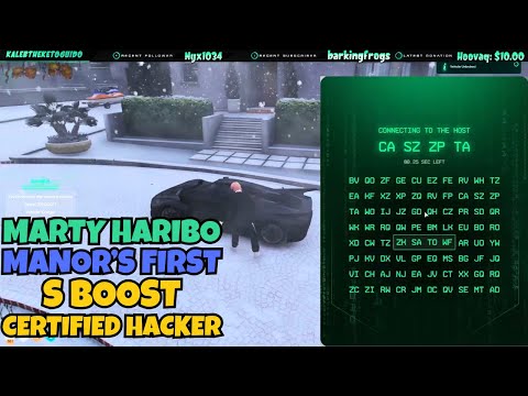 Marty Haribo Completes MANOR's First S Class BOOST Hack | NOPIXEL 4.0 GTA RP