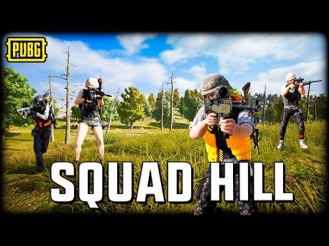 Defending Pochinki Hill From Squads - PUBG