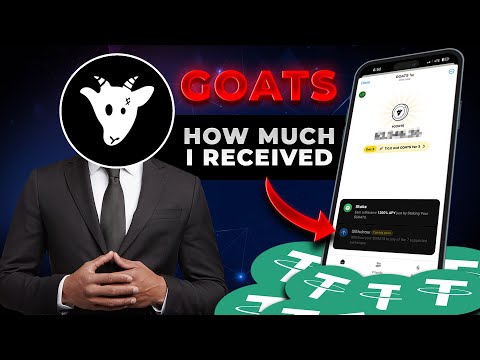 $GOATS TOKEN ALLOCATION ✅ - How Much Did I Spent To Get This?