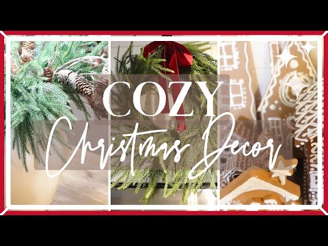 COZY CHRISTMAS KITCHEN DECOR | 2024 Christmas Decor Ideas