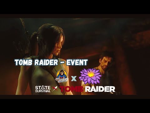 TOMB RAIDER - Event Guide with Lara Croft and Visca