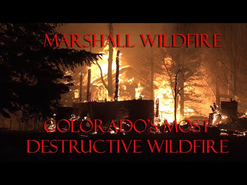 Most DESTRUCTIVE Wildfire in Colorado History-Marshall Wildfire *4K*