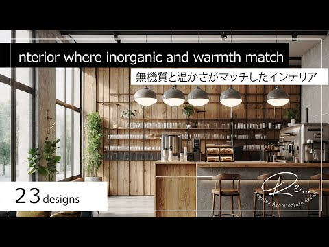 nterior where inorganic and warmth match/無機質と温かさがマッチしたインテリア【23デザイン】