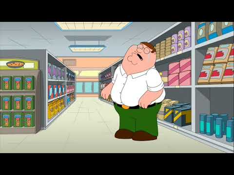 Peter Griffin Crying in the Supermarket