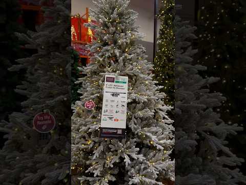 *VIRAL* HOME DEPOT CHRISTMAS TREE! #christmasdecor #homedepot #christmastree #holidaywithyoutube