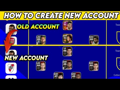 Tips Create New Account eFootball 2023 Mobile