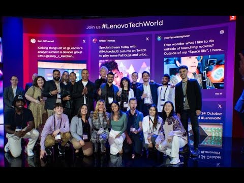 Lenovo Tech World 2023 Creator Activation