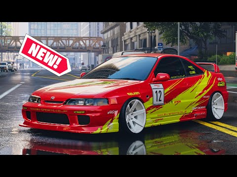 Need for Speed Unbound - 700HP Honda Integra Type - R Customization | Max Build S+