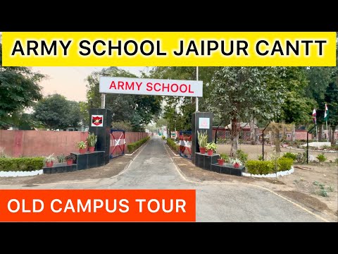 School ki purani Yaade | Army School Jaipur Cantt, Old Campus Tour | First Alumni Tour