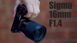 Sigma 16mm f1.4 - Best Lens for the ZV-E10,  FX30 and APS-C