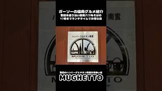 [17時までがめっちゃお得]ハンバーグとチキン南蛮 MUGHETTO(ミュゲット)にて定食4種[ガーソーの福岡グルメ紹介]#shorts