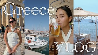 【ギリシャVLOG】アテネの遺跡巡りと離島巡り⛴💙