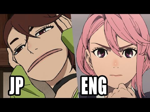 Dandadan JP vs ENGLISH DUB COMPARISON | Episode #5 & #6