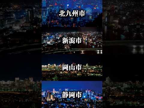 下位政令指定都市最強決定戦#都市比較 #強さ比べ #地理系 #ばずれ