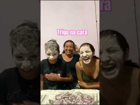 🤣🤣🤣🤣 trigo na cara #familia #irmãos #maeefilhos #comedia #rir #humor #videosengraçados