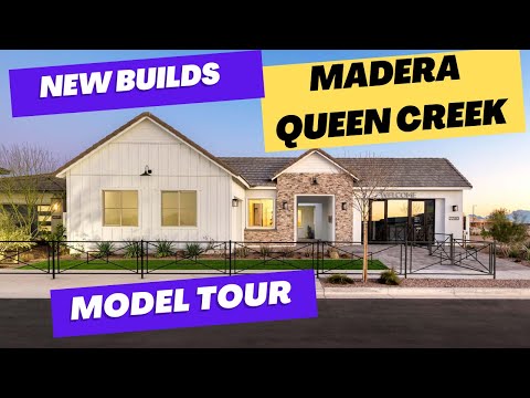 Arizona New Homes | Terrace at Madera - Queen Creek, AZ | Cholla Model Tour #newconstructionhomes