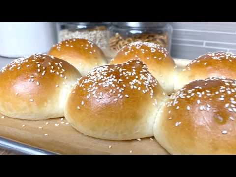 Sourdough Hamburger Buns