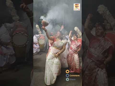 Bengali Traditional Dhunuchi Naach+ Kali MAA Visarjan 🌺🙏