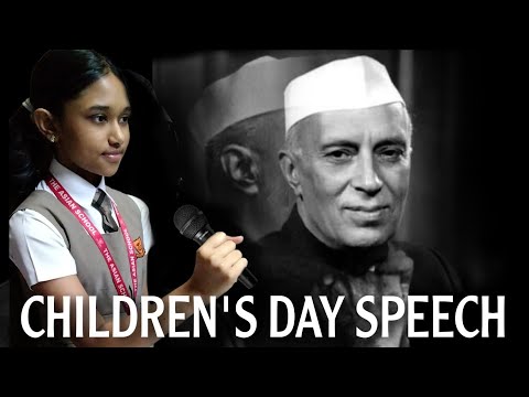 Speech on childrens day | with subtitles and voice | childrens day speech