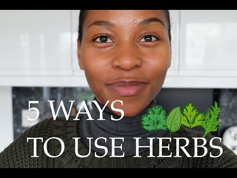 5 DIFFERENT WAYS TO USE HERBS! || Practical ways to use herbs 🌱 🌿