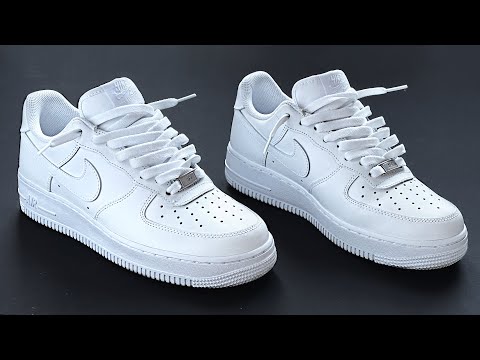 HOW TO LOOSE LACE UP NIKE AF1 (COOL WAY)