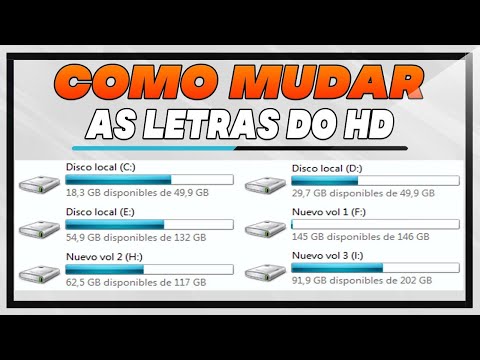 COMO MUDAR A LETA DO DISCO LOCAL PELO WINDOWS 11