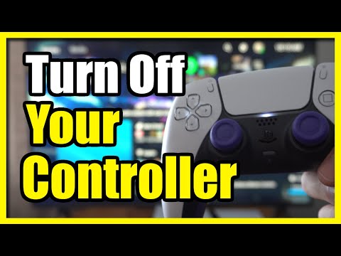 How to Turn Off your Controller on PS5 Console (2 Ways)