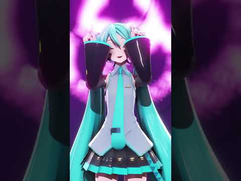 【MMD】わたしの一番かわいいところ 【YYB式初音ミク】#shorts #short