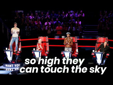 10 BEST HIGH NOTES ON THE VOICE EVER | BEST AUDITIONS