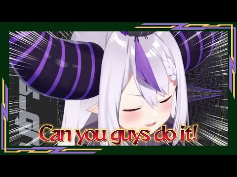 The anger of the Laplus, a weak communicator.[ENG SUB/hololive]