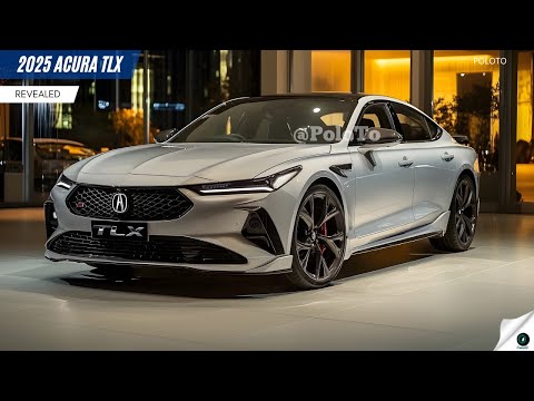 New 2025 Acura TLX Revealed - premium sedan between technology and performance!