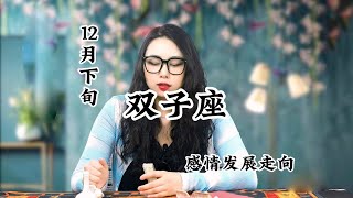 十二月下旬，双子座爱没有技巧，真诚才是必杀技 #双子 #双子座 #运势分析