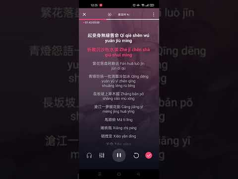 Ngự long ngâm - Diêu Bối Na || 御龍吟 [姚貝娜] Karaoke Pinyin