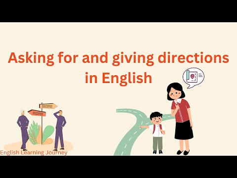 Asking for and Giving Directions in English | Easy English Conversations