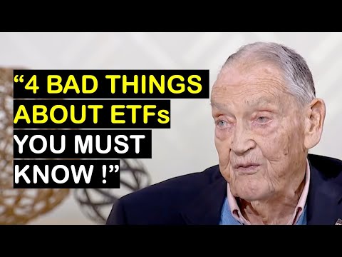 Jack Bogle: Why I Really Worry About Exchange-Traded Funds (ETFs)