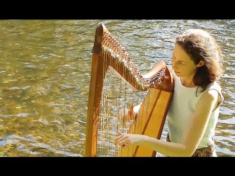 Celtic Harp Solo – A Trip to the Islands (Keltische Harfe, lever harp) // Nadia Birkenstock