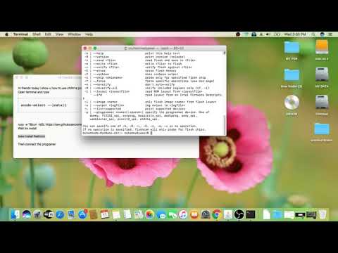 how to use ch341a programmer in mac os x