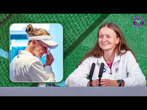 "I think she'd be really proud" | Barbora Krejcikova | Post-Final Press Conference | Wimbledon 2024