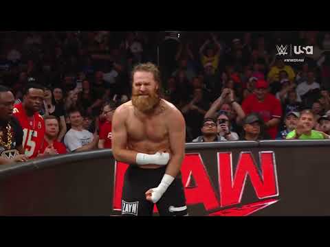 Sami Zayn vs Bronson Reed Intercontinental Championship - WWE Raw 4/29/24 (Full Match)